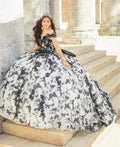 Robe de Quinceañera à Imprimé Papillon par Maison de Wu 26025