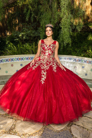 Schmetterlings-Ballkleid mit Herzausschnitt von Cinderella Couture 8046J