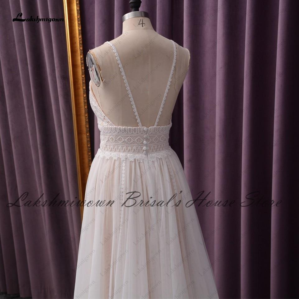 NumberSea Wedding Dress Lace Bodice Elegant Bridal Dress