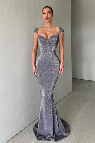 Dark Green Long Mermaid Sweetheart Formal Prom Dresses