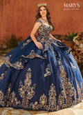 Robe de Quinceañera à Manches Ballon par Alta Couture MQ3093