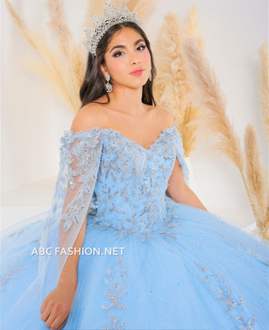 Cape Quinceanera-Kleid von House of Wu 26040C