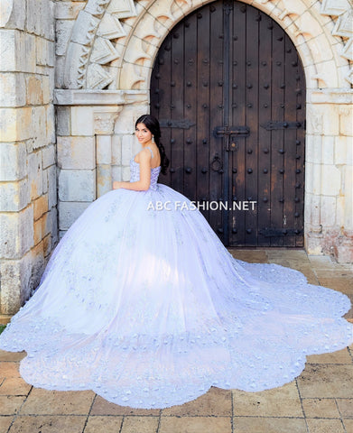 Cape Quinceanera-Kleid von House of Wu 26040C