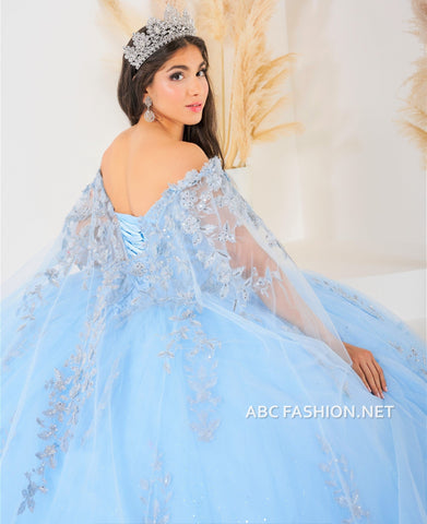 Cape Quinceanera-Kleid von House of Wu 26040C