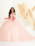 Robe de Quinceañera à Manches Cape par Fiesta Gowns 56454