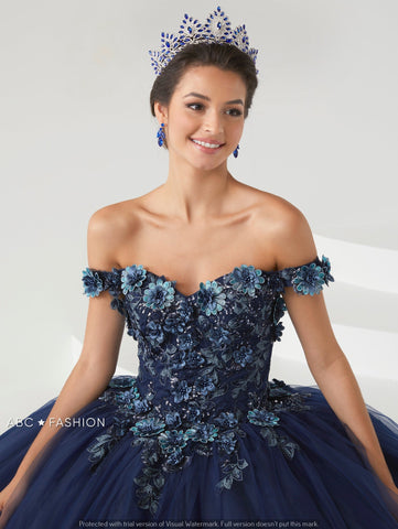 Quinceanera-Kleid mit Cape-Ärmeln von House of Wu 26008