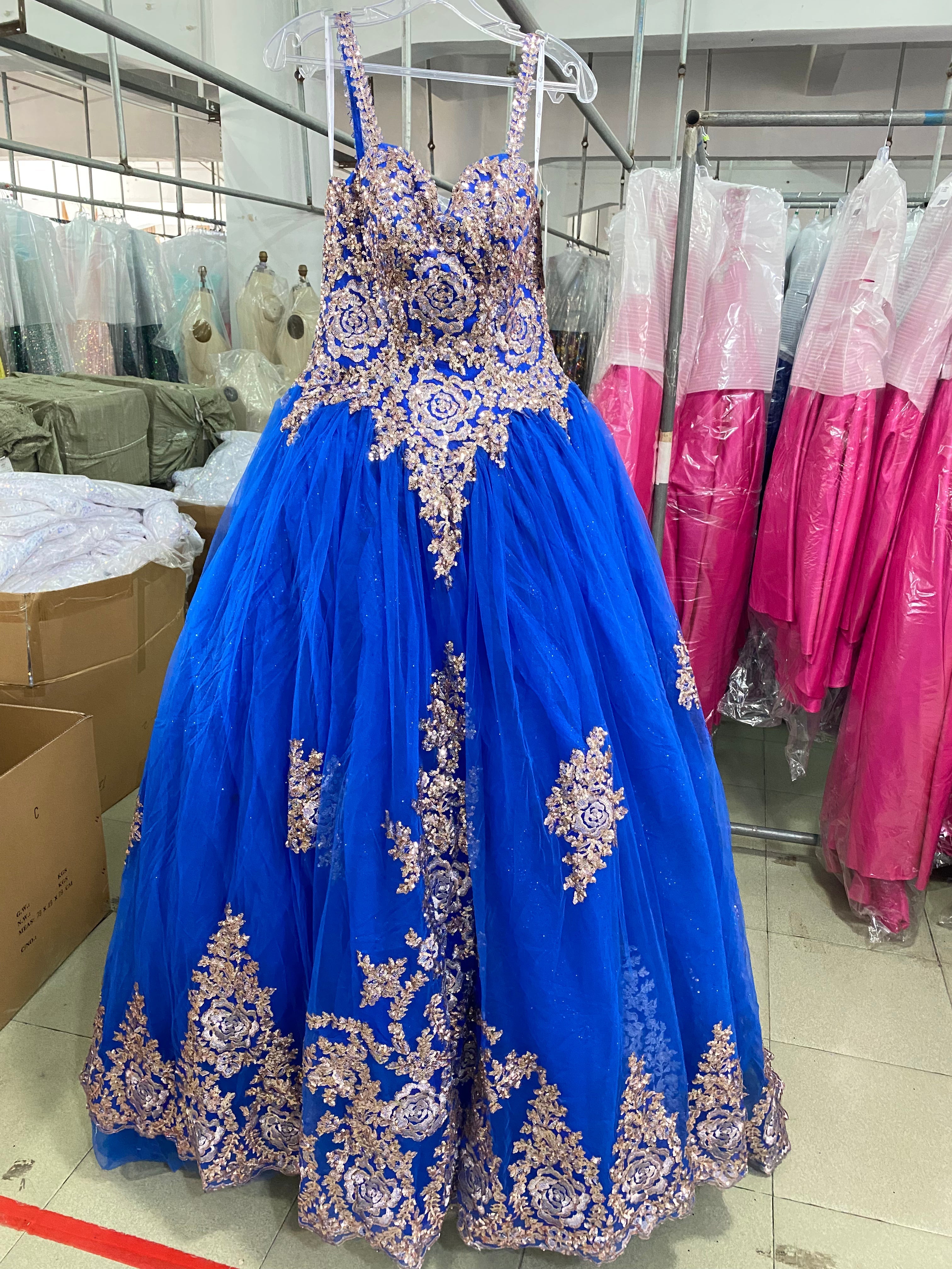 Cape Sleeve Quinceanera Dress by House of Wu 26028C