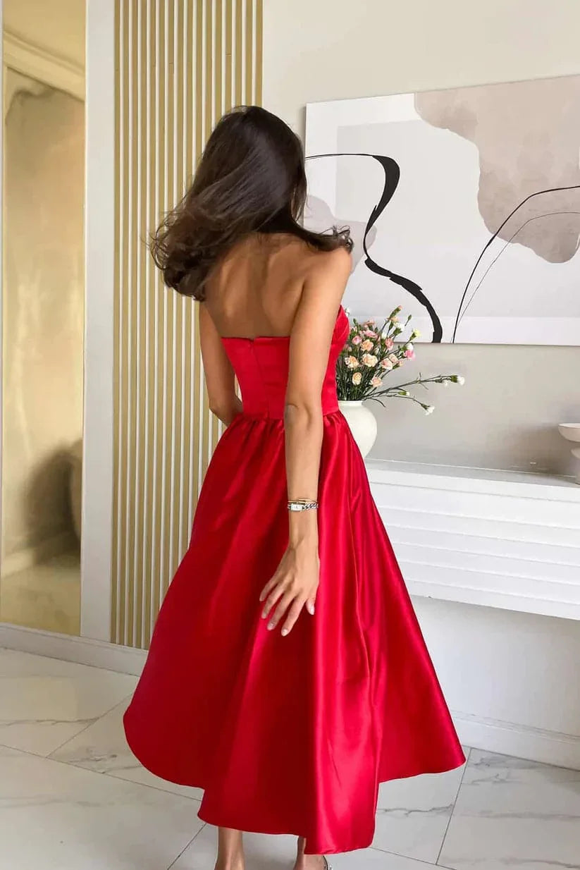 Vestido de cóctel largo para fiestas SYH4