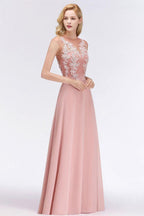 Charming Sleeveless Beadings Aline Evening Maxi Dress Cap Sleeves Bridesmaid Dress
