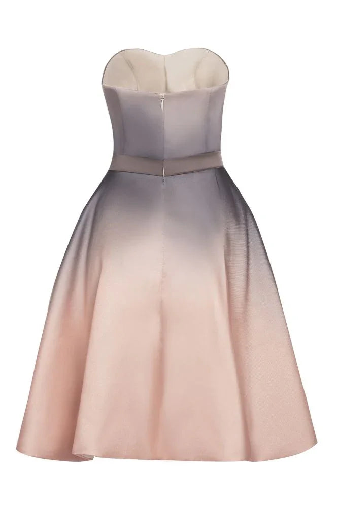 Charmant Sweetheart Verlauf A-Line Kurz Homecoming-Kleid