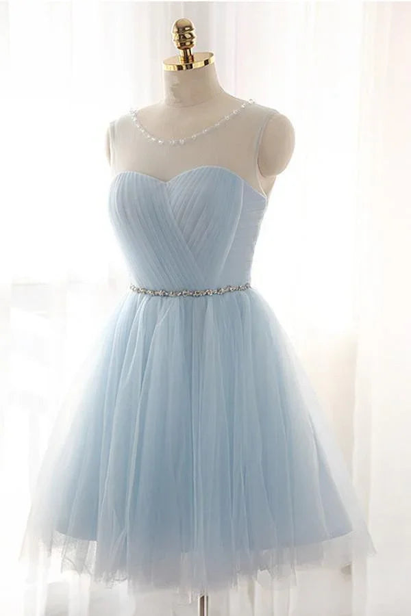 Reizvolles Tüll-Kurzes Ballkleid Heimkehrkleider PG019
