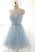 Reizvolles Tüll-Kurzes Ballkleid Heimkehrkleider PG019