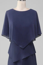 Classics Tea-Length Chiffon Mother Of The Bride Dress