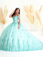 Cold Shoulder Quinceanera Dress by Fiesta Gowns 56449