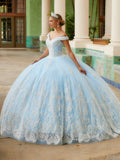 Quinceanera-Kleid mit kalten Schultern von House of Wu 26980