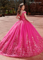 Cold Shoulder Quinceanera Dress by Rachel Allan RQ1126