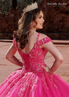 Cold Shoulder Quinceanera Dress by Rachel Allan RQ1126