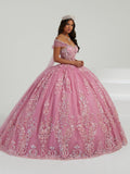 Abito da Quinceañera con Bretelle Convertibili di Fiesta Gowns 56476