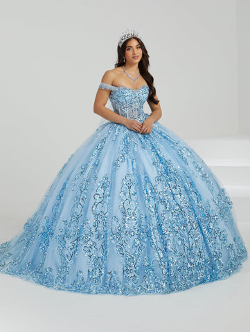 Quinceanera-Kleid mit wandelbaren Trägern von Fiesta Gowns 56476