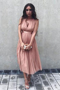 Robe de bal courte en tulle avec col en V mignon - Robes pour le bal de fin d'année PG195