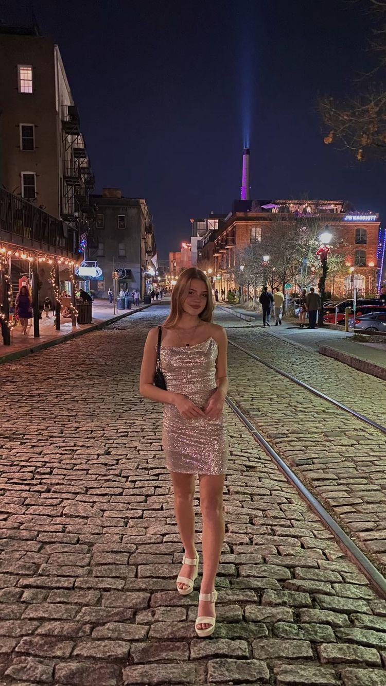 Vestido de Fiesta para Nochevieja con Tirantes Espagueti y Lentejuelas, Vestido Ajustado para Baile de Graduación Y479