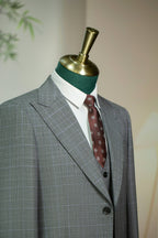 Diberon Men's Wedding Dress Business Formal Three-piece Slim Groomsman Groom Wedding Dress 921468