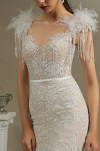 Designer Brautkleider Meerjungfrau | Spitzen Brautkleider online