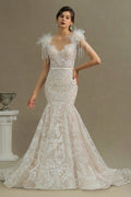 Designer Brautkleider Meerjungfrau | Spitzen Brautkleider online