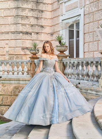 Schulterfreies Quinceanera-Kleid von Ragazza DV67-567