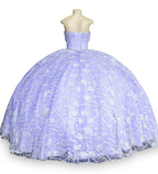 Embellished Strapless Ball Gown by Cinderella Couture 8071J