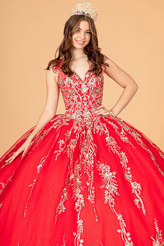 Ballkleid mit besticktem Cape von Elizabeth K GL3076