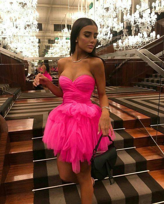 Vestido corto sexy para el baile de graduación Y1332