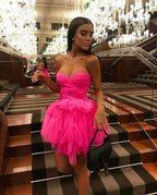 Vestido corto sexy para el baile de graduación Y1332