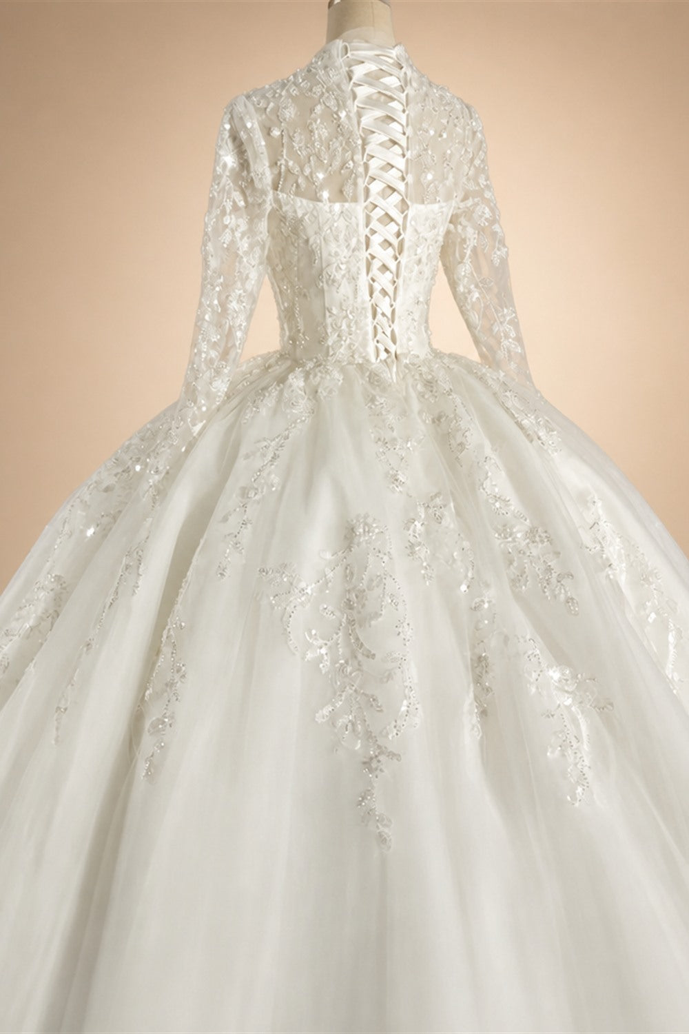 2026 Customized Ball Gown Wedding Dress Long Sleeves Plus Size Bridal Dresses Princess Wedding Gowns Vestidos De Novia Boda