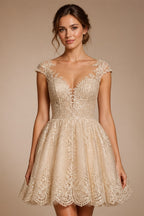 Elegant A-Line Sexy Wedding Dresses Long Sleeve Backless Bridal Dress Lace Bow Luxury Bride Gowns Vestido De Novia Customized