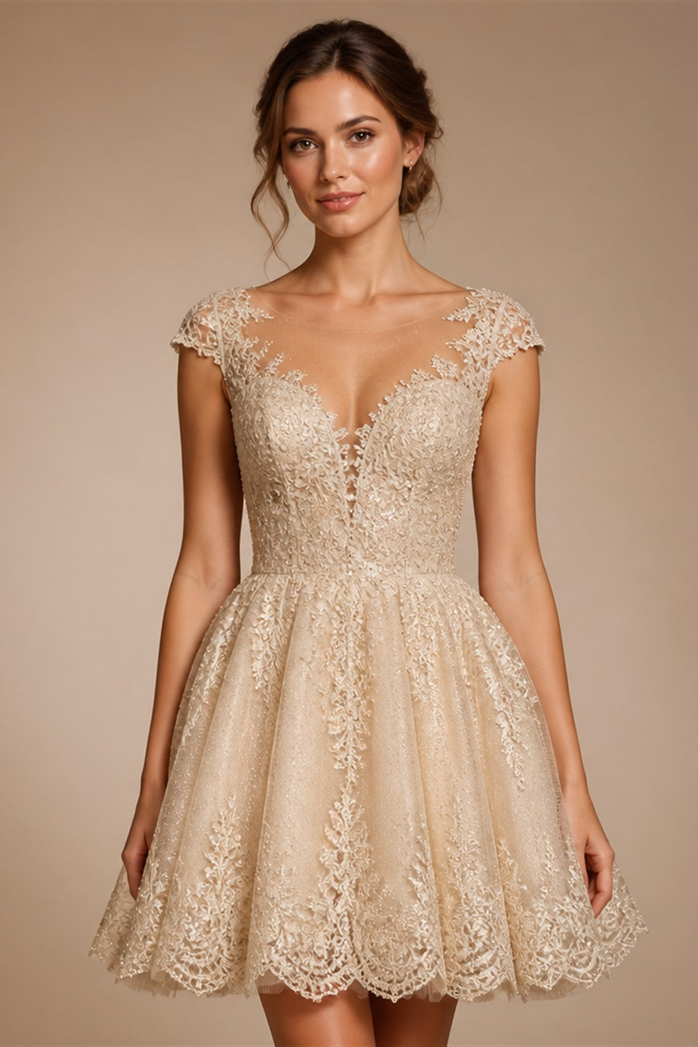 Elegant A-Line Sexy Wedding Dresses Long Sleeve Backless Bridal Dress Lace Bow Luxury Bride Gowns Vestido De Novia Customized