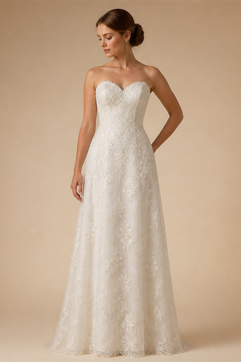 Modern V-neck Wedding Dress Bridal for Woman Tank Appliques A-line Ruched Court Train vestidos de novia de talla grande