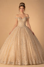 A-Line Boho Wedding Dresses O-Neck Long Sleeve Vestido De Novia Lace Appliques Pearls Sequined Custom Made Bridal Gown | Nightbubo