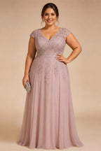Modern V-neck Wedding Dress Bridal for Woman Tank Appliques A-line Ruched Court Train vestidos de novia de talla grande