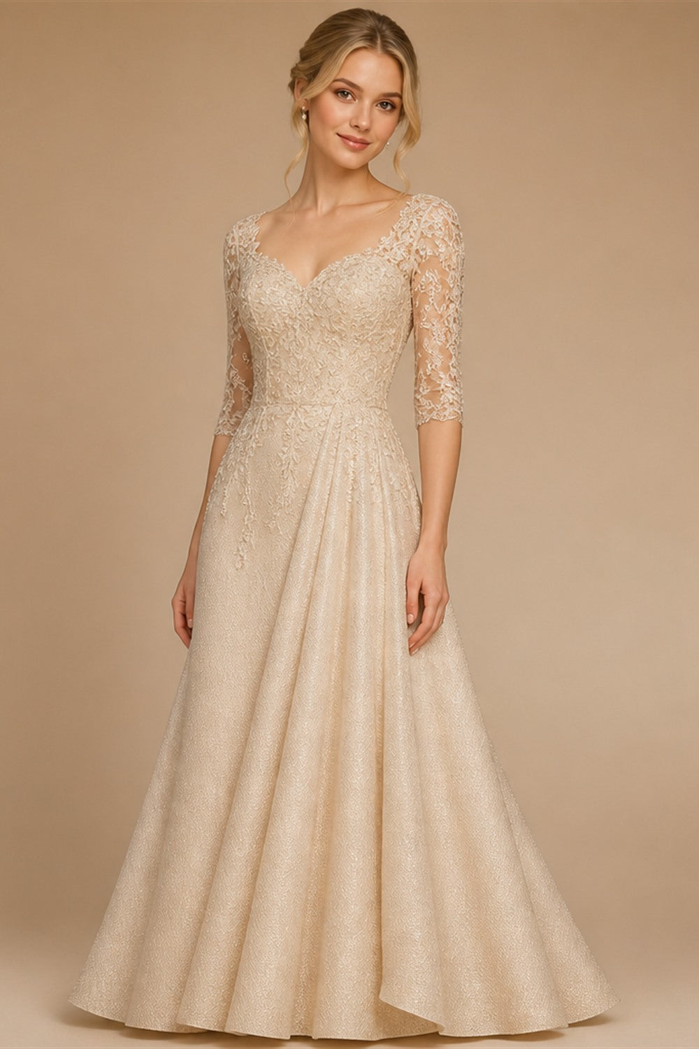 JEHETH Beautiful Applique A-Line Embroidered Yarn Halter Backless Wedding Dress Sexy V-Neck Floor-Length Slit 2024 Bridal Dress
