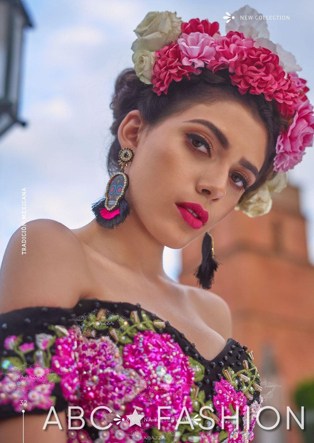 Floral Charro Quince Dress by Ragazza MV15-115