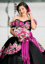 Floral Charro Quince Dress by Ragazza MV15-115
