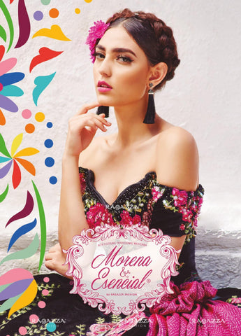 Geblümtes Charro-Quittenkleid von Ragazza MV15-115