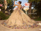 Floral Embroidered Quinceanera Dress by Ragazza EV37-637