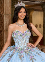 Fringe Cap Sleeve Quinceanera Dress by Rachel Allan RQ3126
