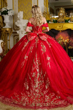 Off Shoulder Ball Gown by Elizabeth K GL3631