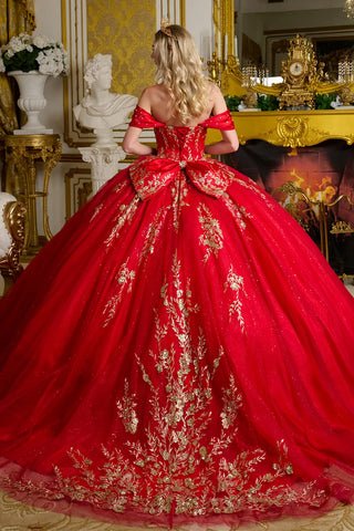 Schulterfreies Ballkleid von Elizabeth K GL3631