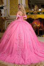 Off Shoulder Ball Gown by Elizabeth K GL3635
