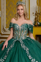 Off Shoulder Ball Gown by Elizabeth K GL3636