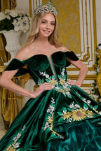 Sweetheart Ruffled Ball Gown by Elizabeth K GL3637